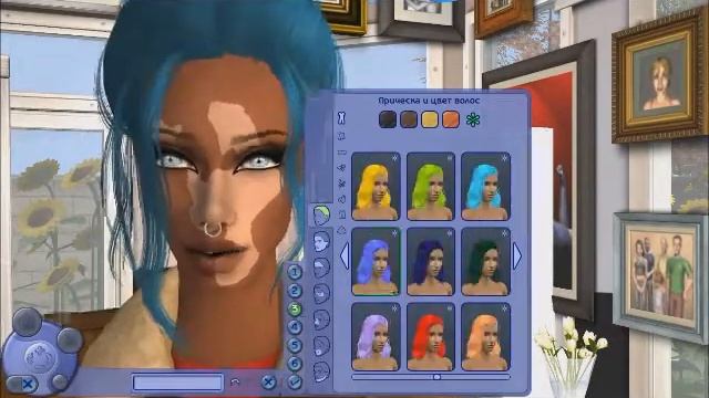 The Sims 2 Создание персонажа | Create A Sim | Девушка витилиго смотреть онлайн