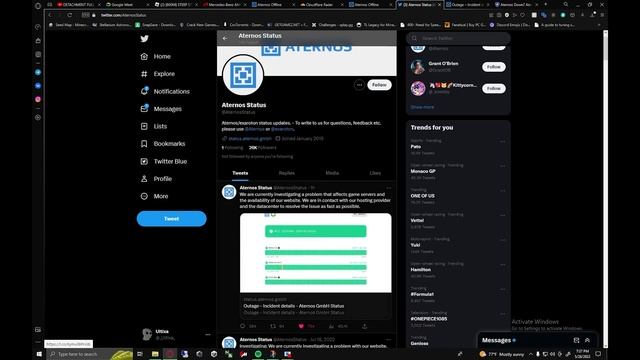 Aternos is down смотреть онлайн