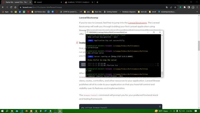 Laravel 10 install for multivendor e-commerce website bangla смотреть онлайн