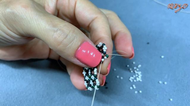 Maze lace bileklik (Maze lace bracelet tutorial) смотреть онлайн
