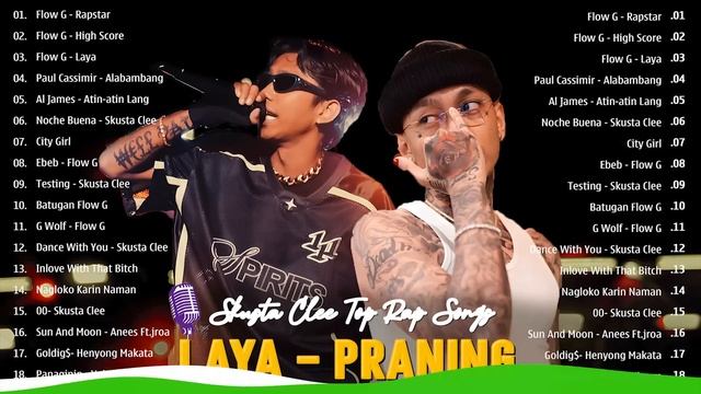 RAPSTAR X HIGH SCORE FLOW G PLAYLIST?Tagalog Rap Songs Nonstop 2024?Skusta Clee,Shanti Dope,Yayoi #