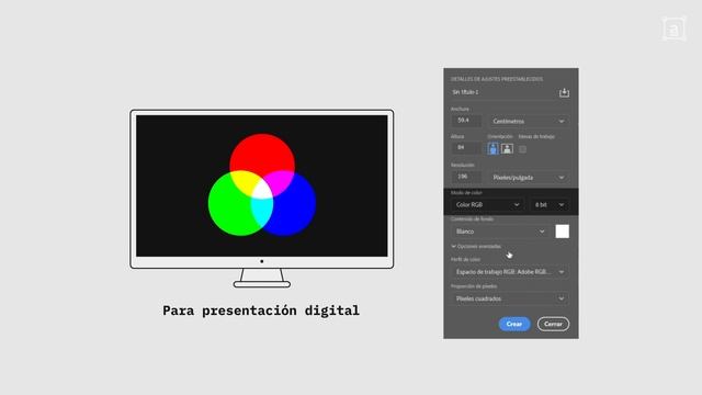 Crea documentos ✨CORRECTAMENTE✨ en Photoshop | Maneja RGB, CMYK, resolución y perfiles смотреть онлайн