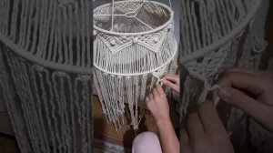 Макраме. Абажур. Урок 10