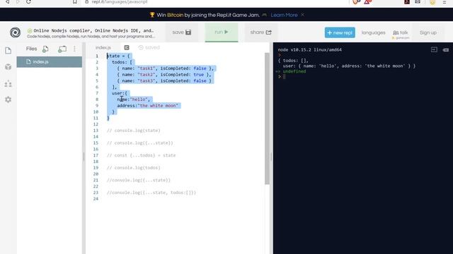 Coding Reducers - Redux in React 4 смотреть онлайн