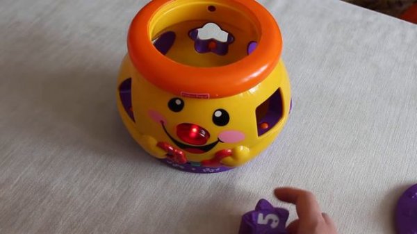 Обзор на игрушку сортер Волшебный горшочек Fisher-Price Фишер Прайс