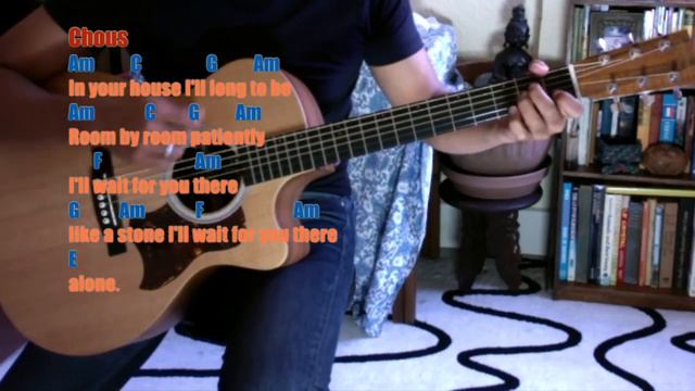 Like A Stone Audioslave  Guitar Tutorial +Lead Guitar Solo + Lyric & Chords