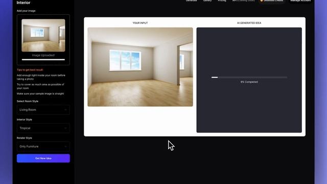 How to generate unlimited interior ideas using Artificial Intelligence (AI) смотреть онлайн