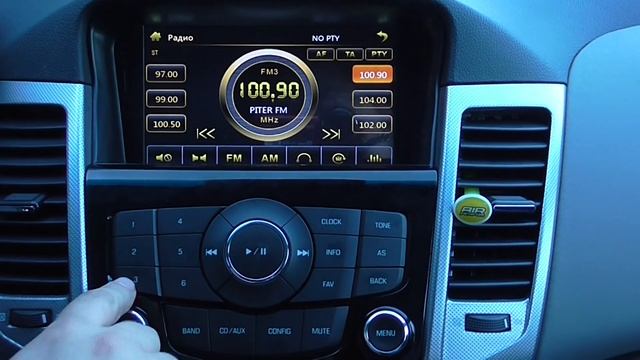 Штатное головное устройство Chevrolet Cruze 2008-2012 Redpower 12045 смотреть онлайн
