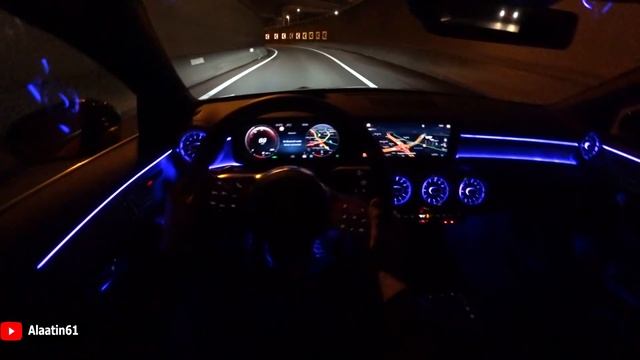 2024 Mercedes CLA - REVIEW CLA 220 AMG POV TEST DRIVE At NIGHT