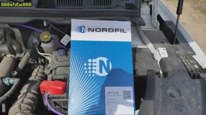 Как заменить воздушный фильтр на Omoda C5 на новый NORDFIL AN1332 (OEM T151109111, F011109111YZ)