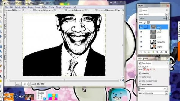 Pop Art GIMP tutorial