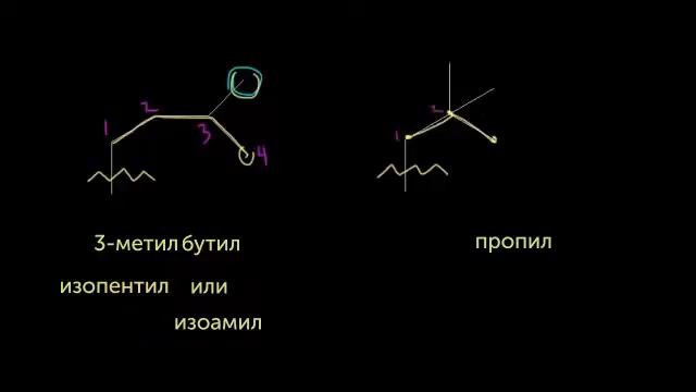 Номенклатура алканов и циклоалканов, часть III (видео 13) | Алканы и Циклоалканы | Химия смотреть онлайн