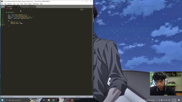 FINALS IN COMP 212 Simple Python JSON Crud [part 1] смотреть онлайн