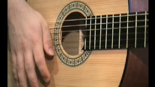 Глушение по старому большим пальцем - Уроки игры на гитаре смотреть онлайн
