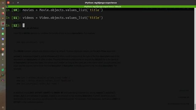 Chain List Queryset - Encadeando consultas - Django Experience #21 смотреть онлайн