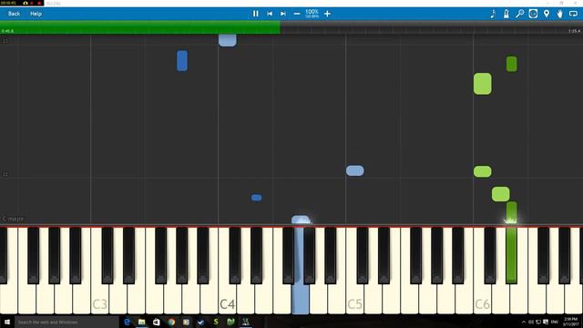 Adventure Time Lemonhope's Song Synthesia смотреть онлайн