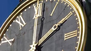 Кремлёвские КУРАНТЫ, Спасская башня Московского Кремля, Красная площадь