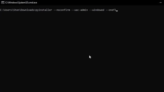 How to convert .py files into .exe files! смотреть онлайн