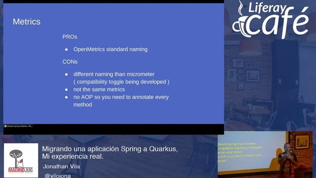 MadridJUG - Migrando una aplicación Spring a Quarkus. Mi Experiencia Real. смотреть онлайн