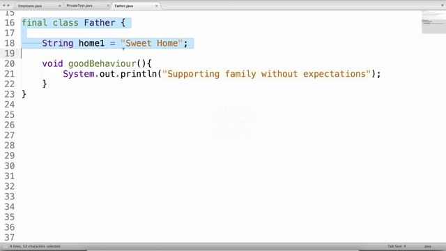 [Core Java] abstract and final non access modifiers in Java смотреть онлайн