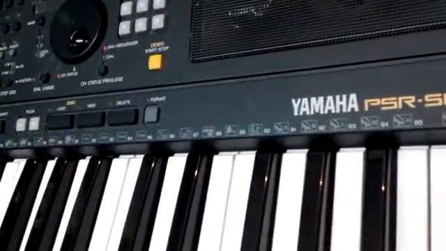YAMAHA PSR SQ16 (piano improvisation) смотреть онлайн