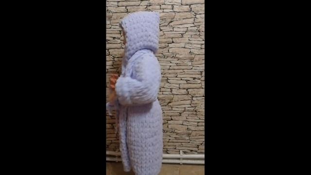 Халат из Alize Puffy (Ализе Пуффи)