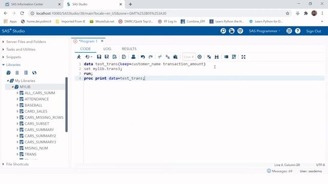How to Find the Differences Between Two Consecutive Row values in SAS | Using Lag function in SAS смотреть онлайн