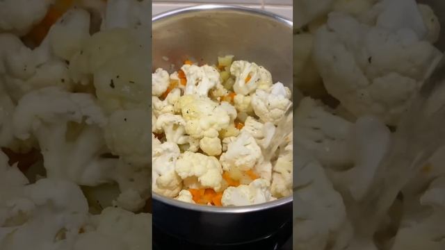 Суп-пюре из цветной капусты ??????????