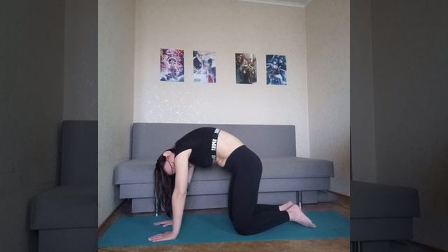 Йога,которая сделает вашу асанку красивой💜💜💜 смотреть онлайн