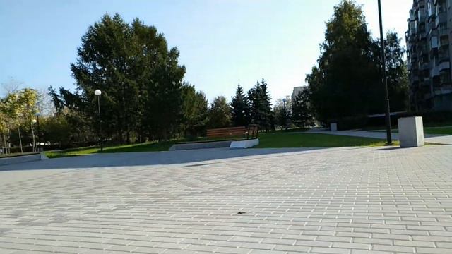 Нижний Новгород, вид снизу. Грабина сквер смотреть онлайн