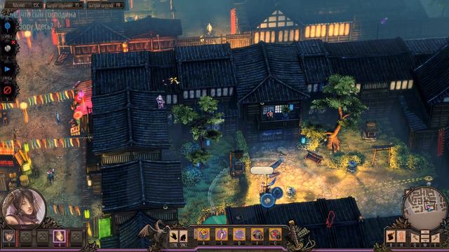 Shadow Tactics: Blades of the Shogun #14 - Свет и тени в городе Мацуяма (прохождение игры) смотреть онлайн