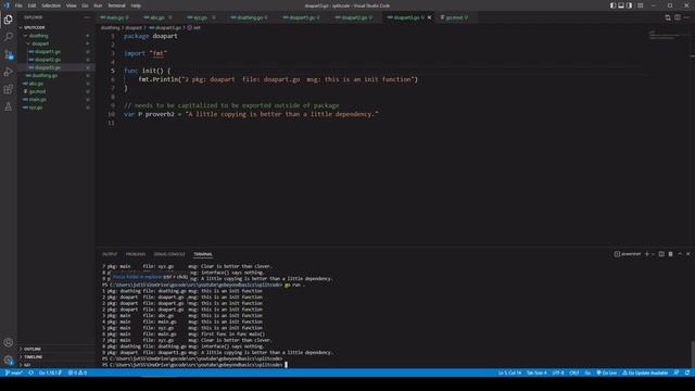 Golang, Split Up Code - Beyond the Basics смотреть онлайн