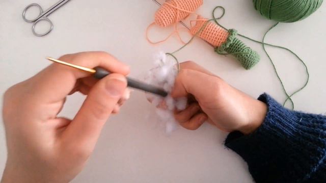 Amigurumi Eklemli Bebek - 1. BÖLÜM - Ayak Ve Kollar