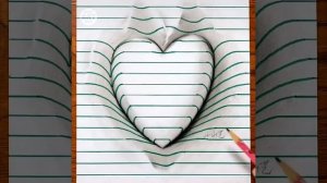 3D Drawing Tricks. How to DRAW 3D ILLUSION on PAPER. SATISFYING ART TECHNIQUES
