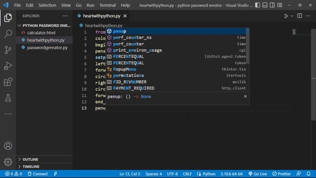 Making Heart With Python|| Source Code Free Download || python,search,heart pattern,python basics, смотреть онлайн