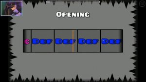 DeCody открывает кейсы в Geometry Dash 2.2