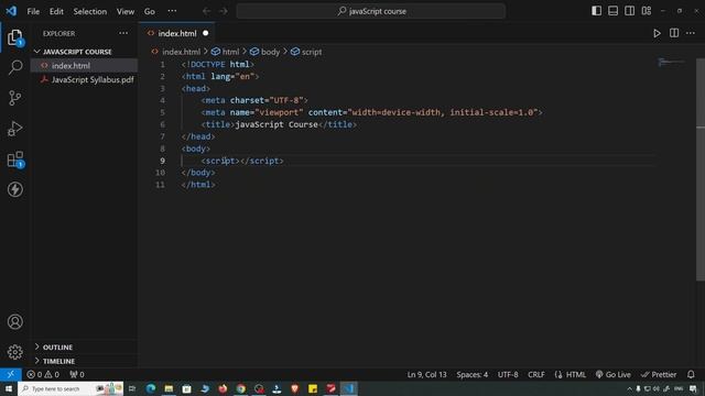 install vscode and run first program in javascript #3 смотреть онлайн