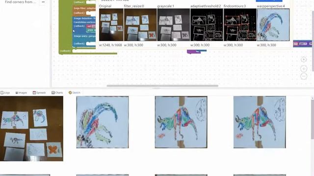 Amazing AI Studio - Find corners from contour and warp perspective смотреть онлайн