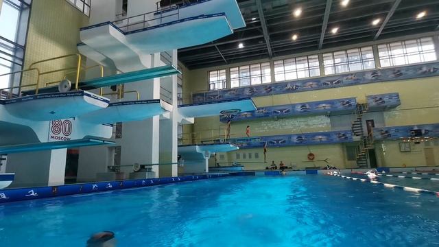 Тренировка прыжки в воду 18.03.2023 ОД #прыжкивводу #олимпийскаядеревня смотреть онлайн