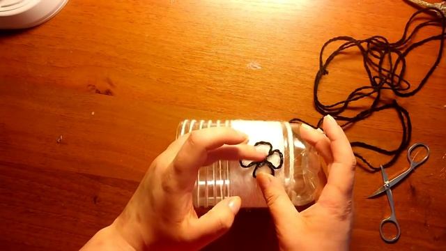 DIY: Ваза из пластиковой бутылки