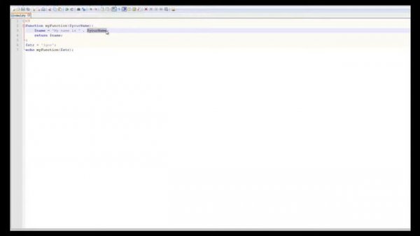 Обучение PHP - 6. Функции в PHP (1080p)