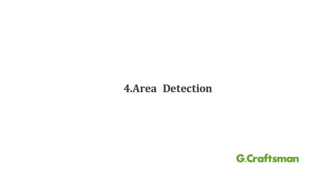 G.Craftsman Intelligent Detection Function