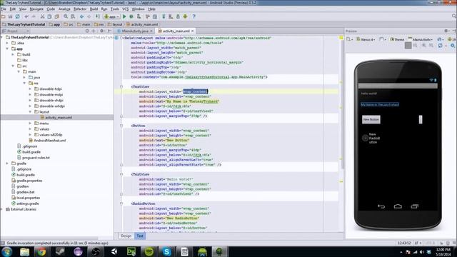Android App Development in Java - 1: Overview of the Project Architecture смотреть онлайн