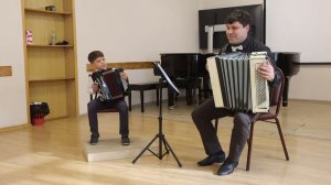 Концерт класса Светланы Туровой . Родислав и Евгений Архипов