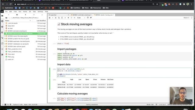 Build a daily stock market brief with Python in Naas ?(Preview) смотреть онлайн