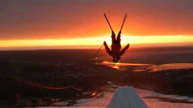 Freestyle... на беговых лыжах!