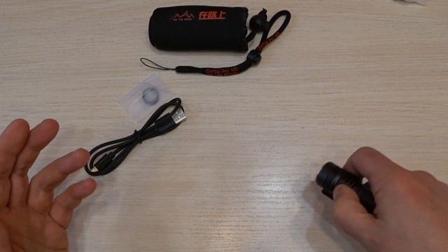 EDC-фонарик ON THE ROAD M3 Pro (5C) на 16340 с USB-зарядкой ‒ обзор посылки с Aliexpress смотреть онлайн