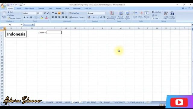 Microsoft Excel | Belajar Online | Part 03 смотреть онлайн