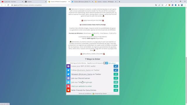 Обзор платформы Vulcano | Успей поучаствовать в Whitelist со скидкой 50% смотреть онлайн