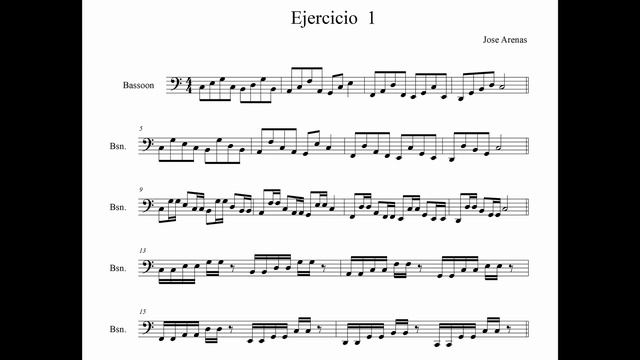 Ejercicio 1 fagot смотреть онлайн